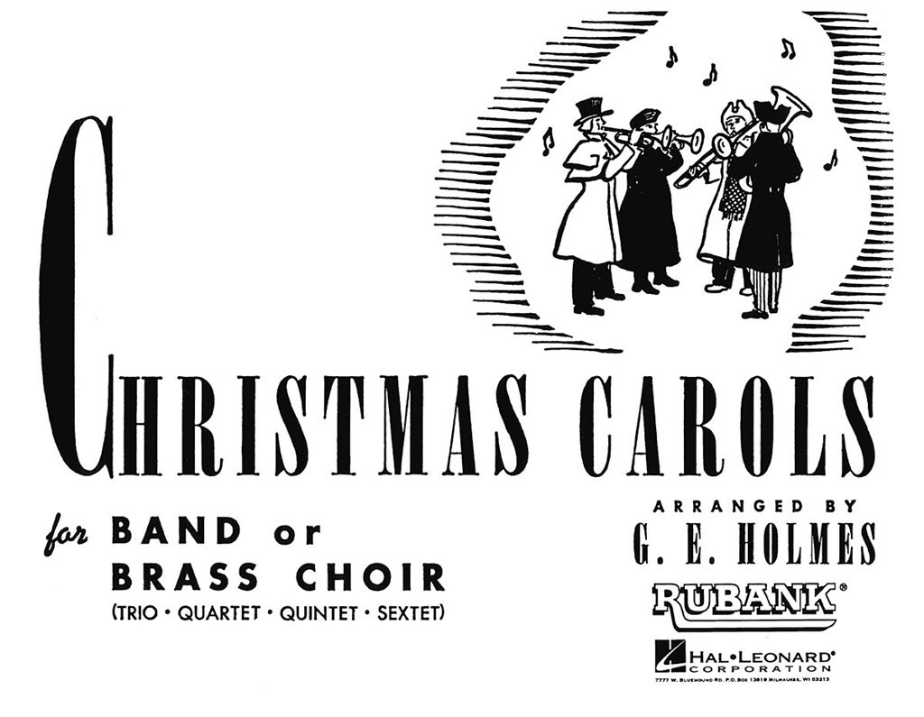Christmas Carols for Band or Brass Choir - Score