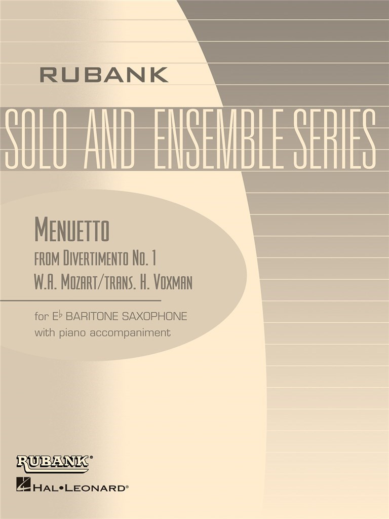 Menuetto ( from Divertimento No. 1 )