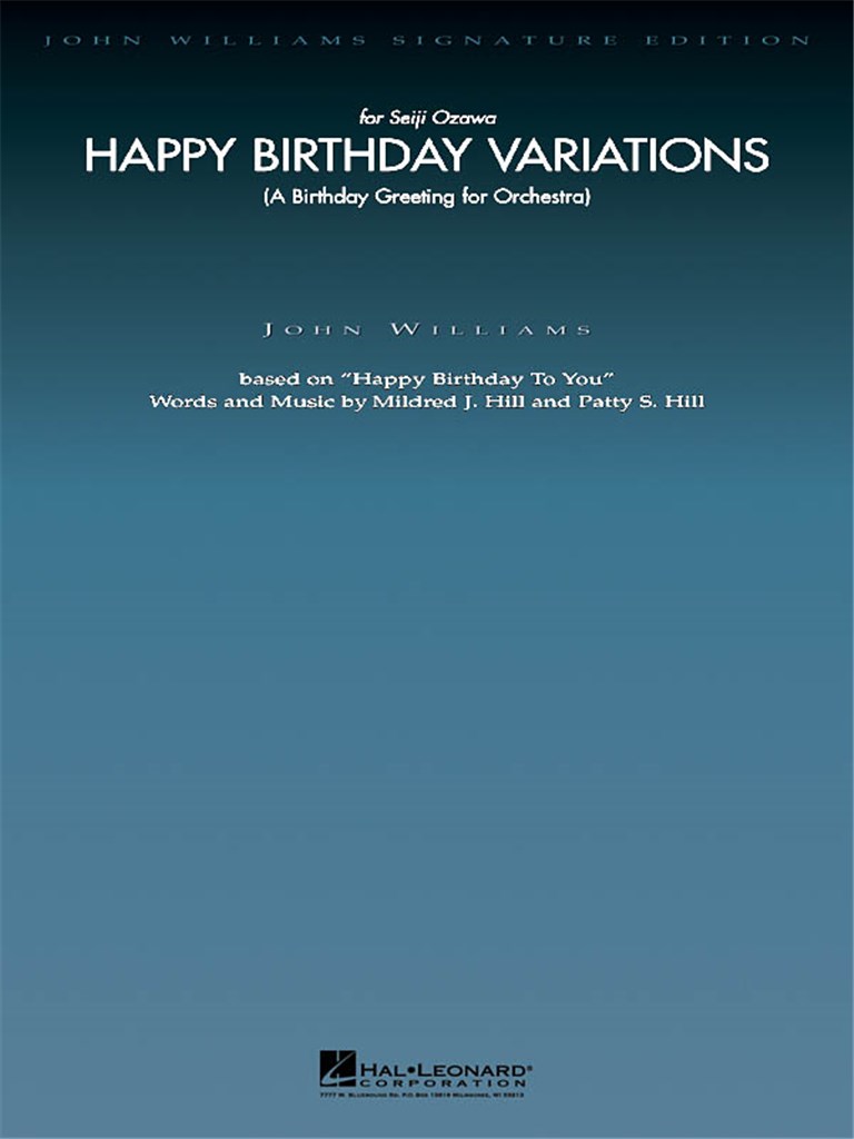 Happy Birthday Variations