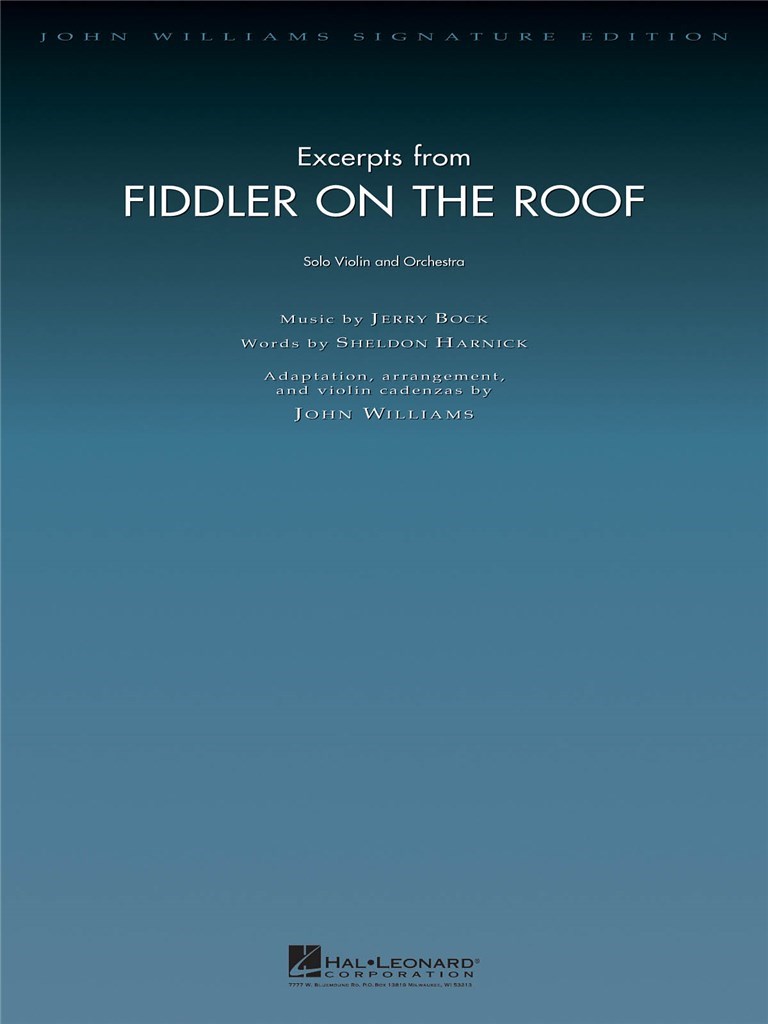 Excerpts from Fiddler on the Roof