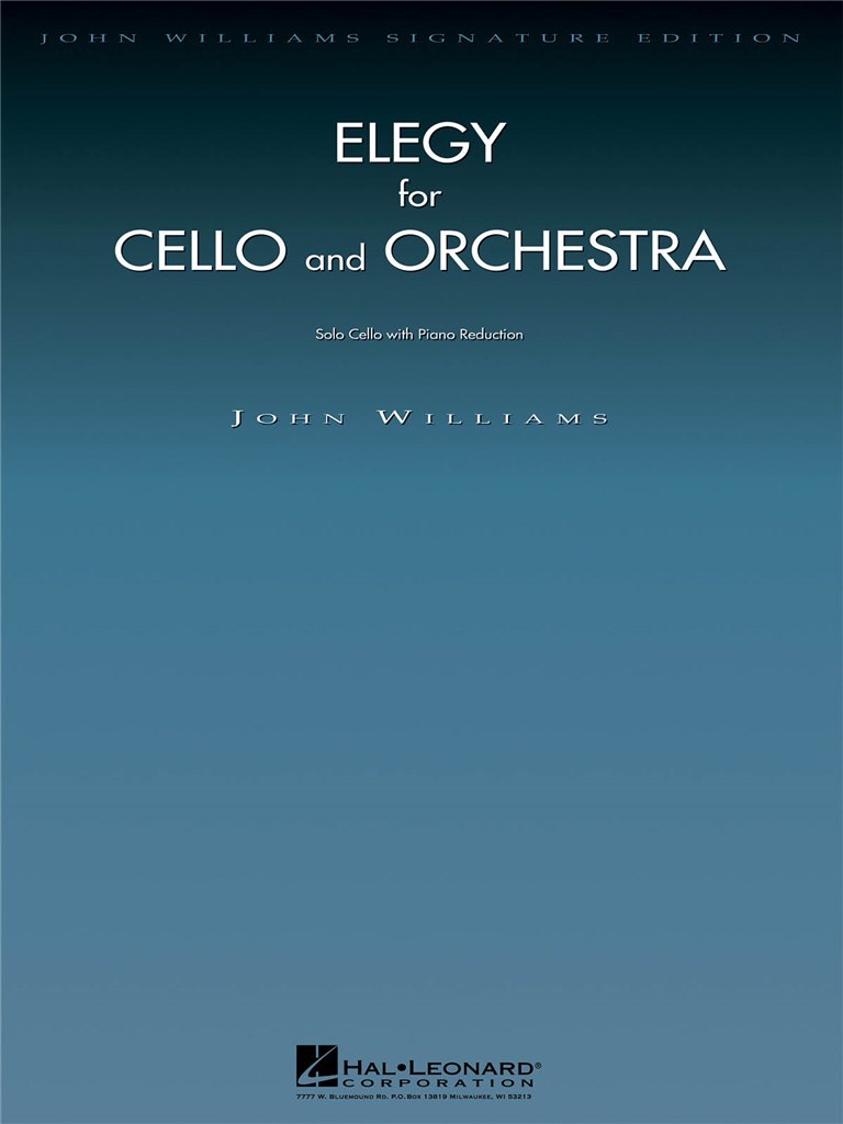 Elegy for Cello and Orchestra