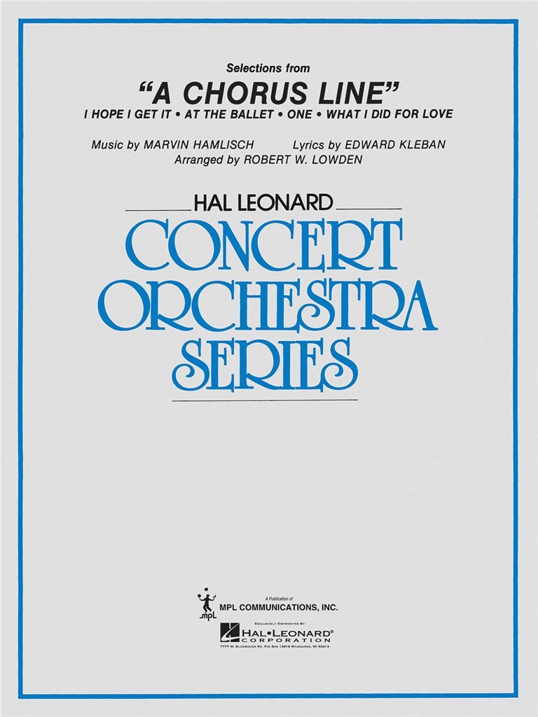 Selections from A Chorus Line