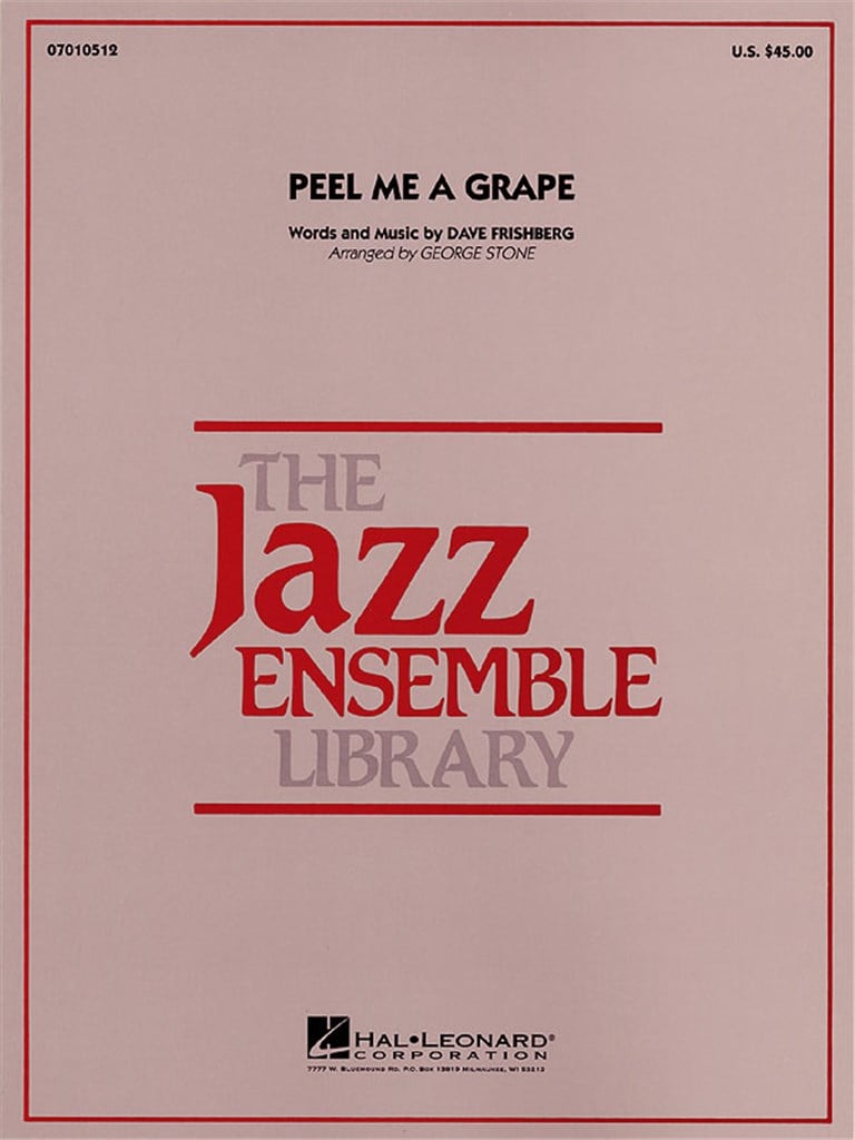 Peel Me A Grape