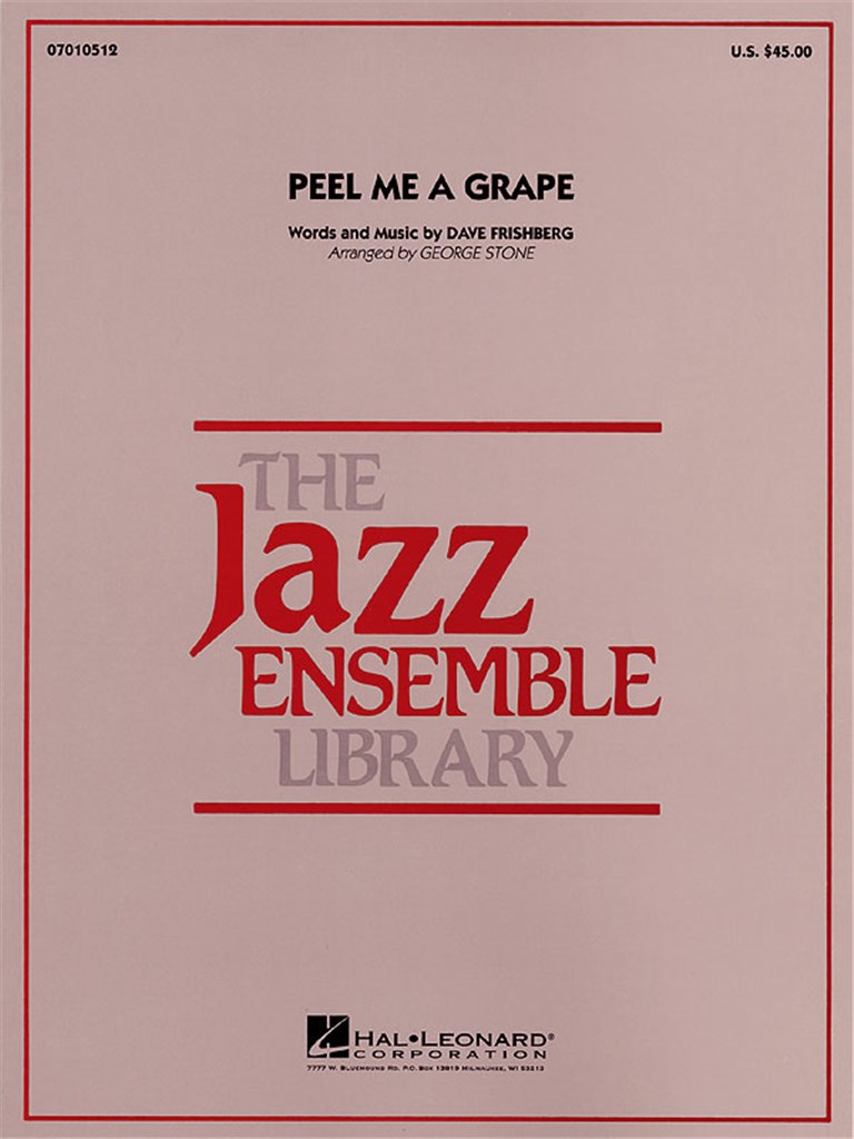 Peel Me A Grape