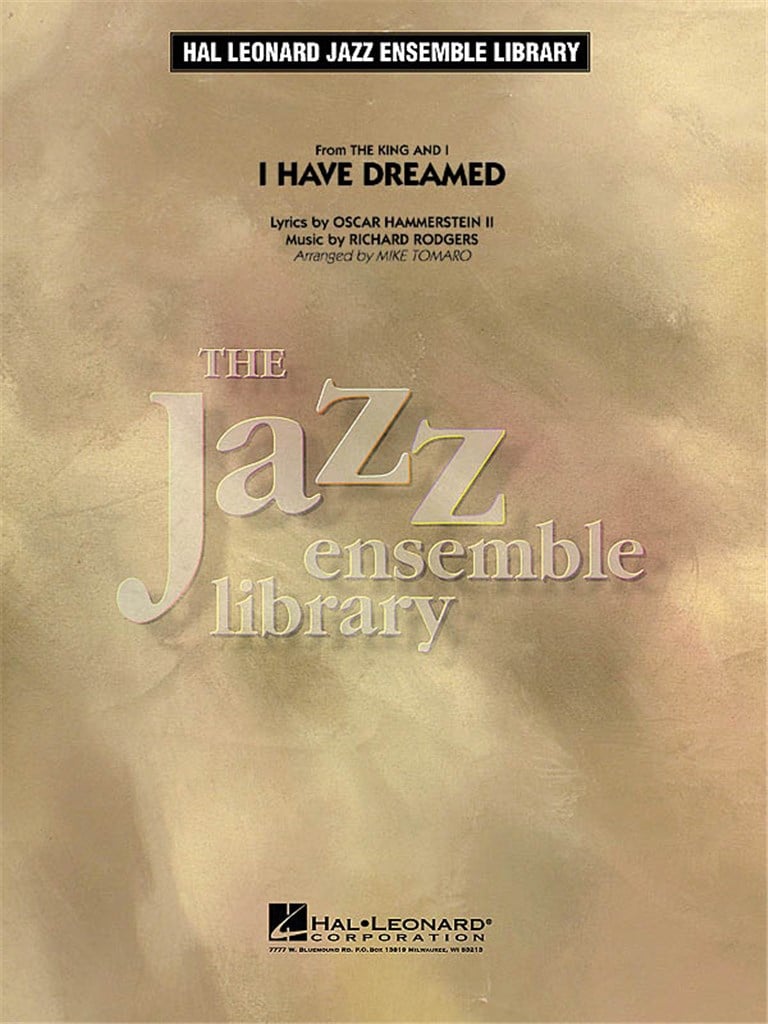 I Have Dreamed