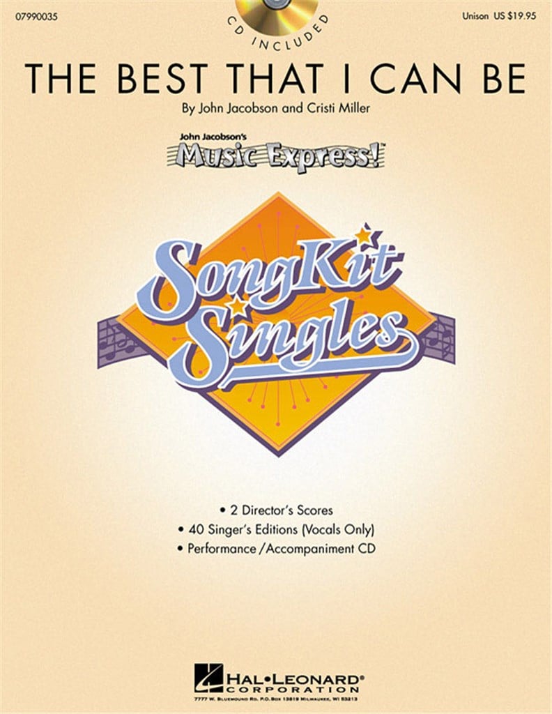 The Best That I Can Be SongKit Single