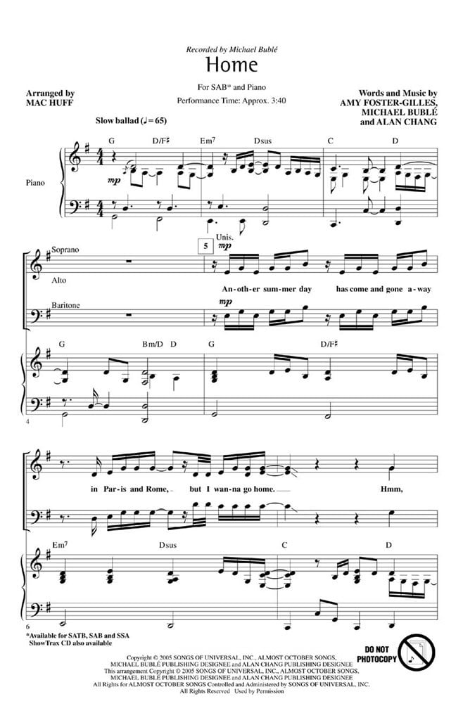 Michael Buble - Home