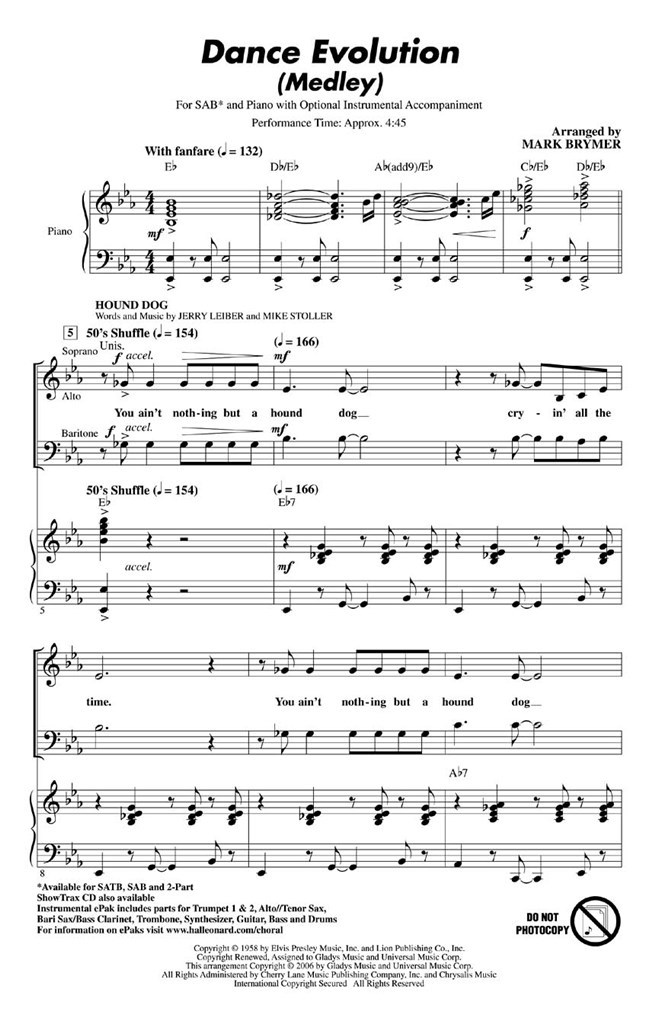 Dance Evolution (Medley)