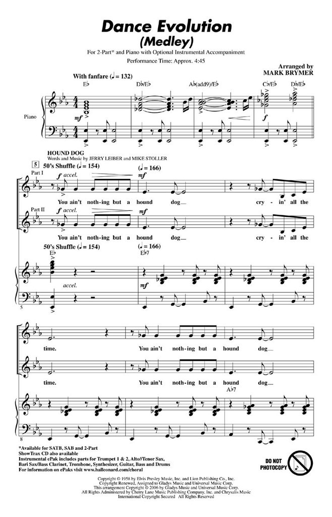 Dance Evolution (Medley)