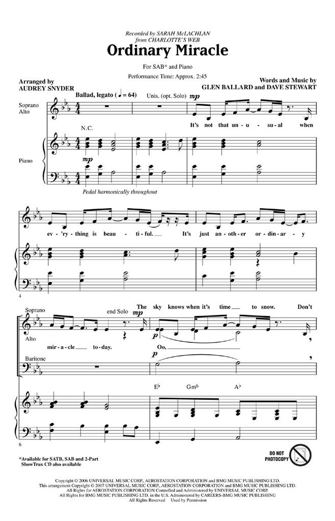 Ordinary Miracle