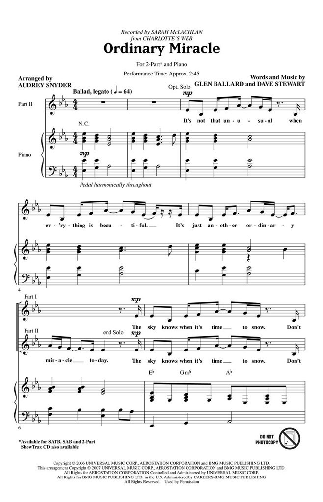 Ordinary Miracle