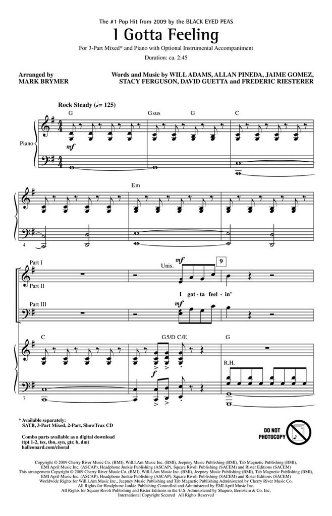 I Gotta Feeling
