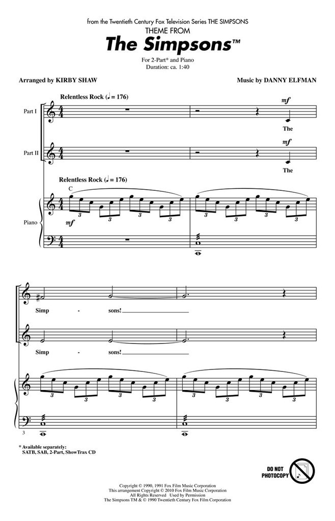 The Simpsons Theme