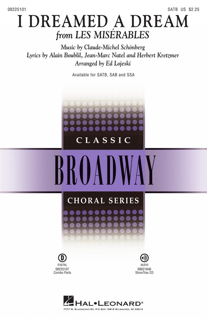 I Dreamed a Dream (from Les Misérables)