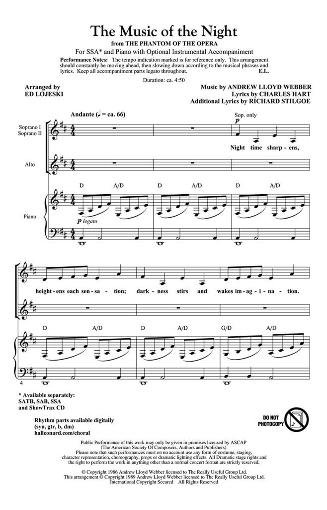 The Music of the Night