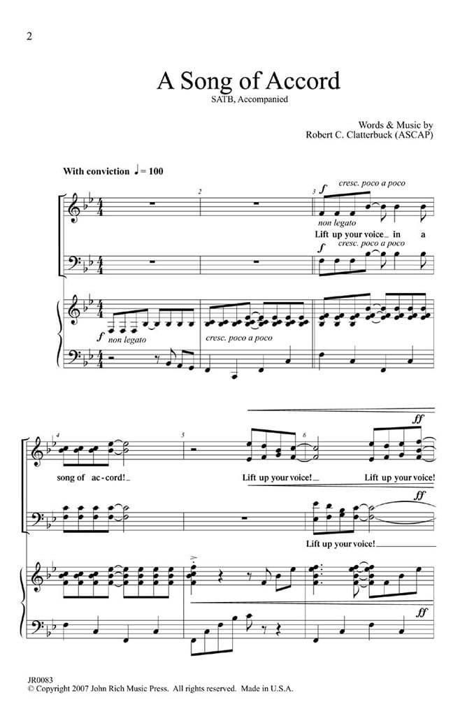 A Song of Accord