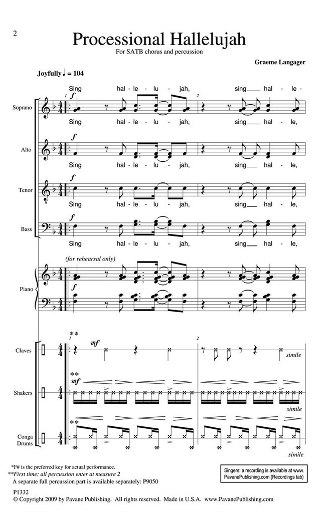 Processional Hallelujah