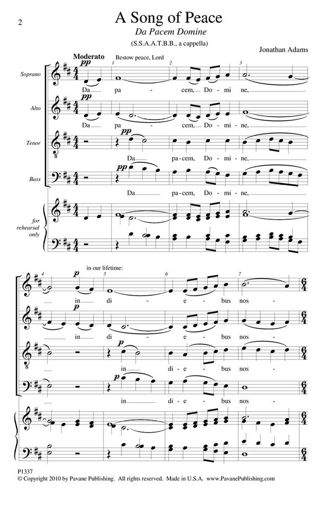 A Song of Peace