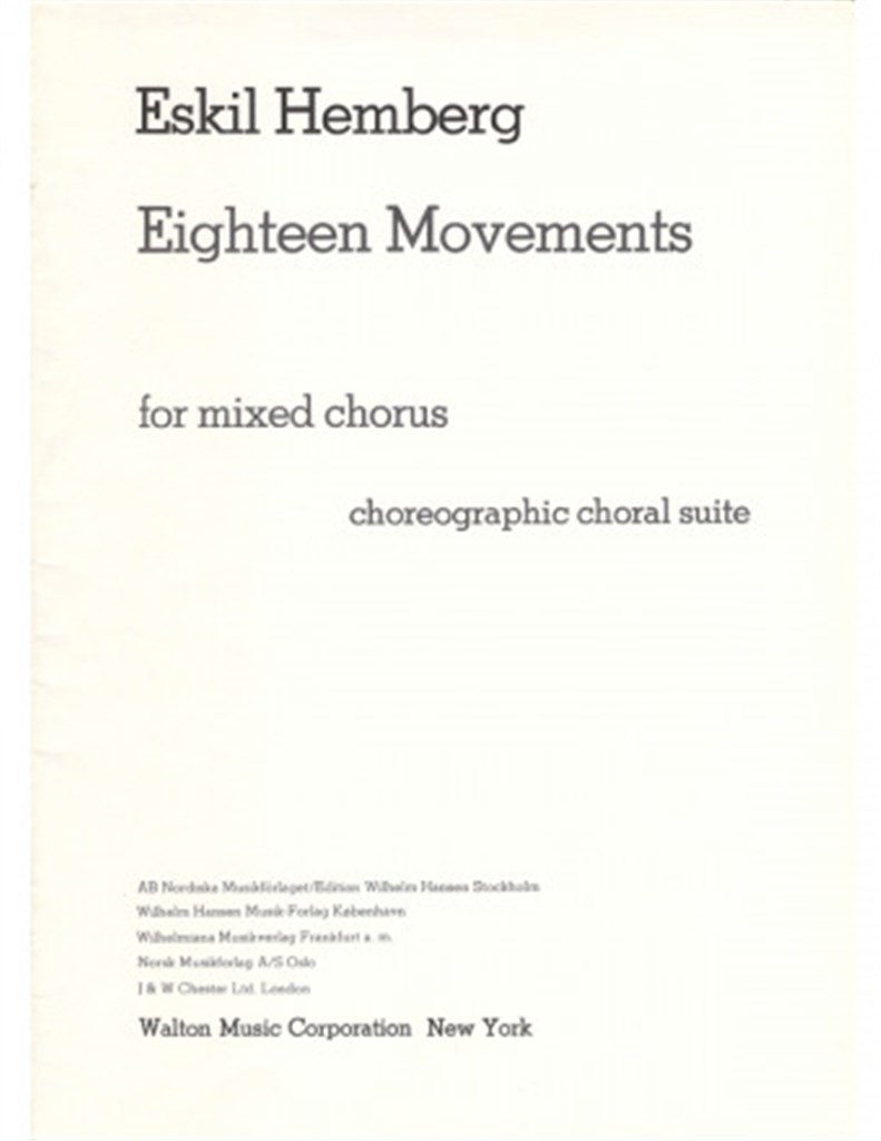 Eighteen Movements (Collection)