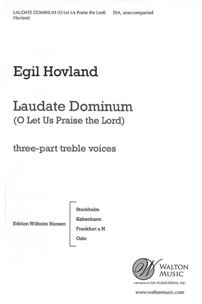 Laudate Dominum