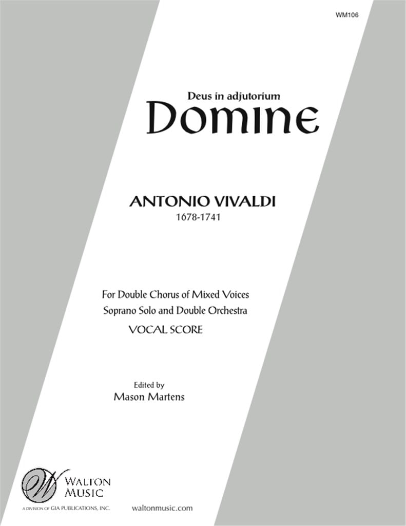Deus in Adjutorium Domine