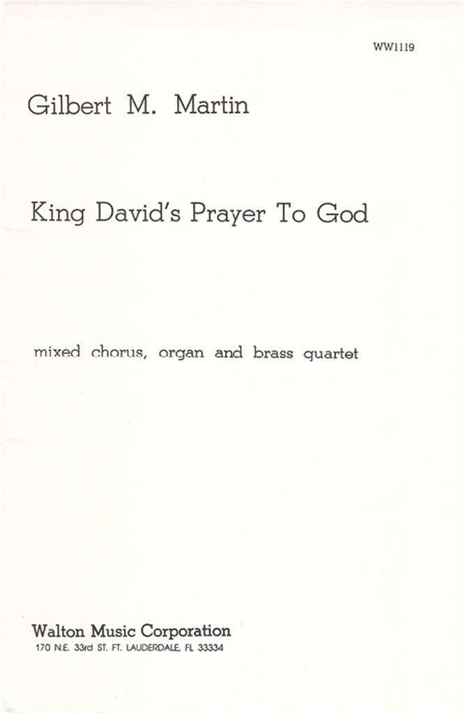 King David's Prayer to God