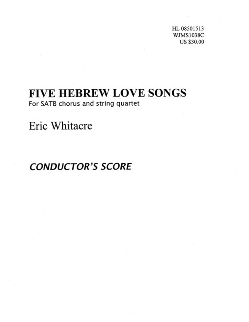 Five Hebrew Love Songs