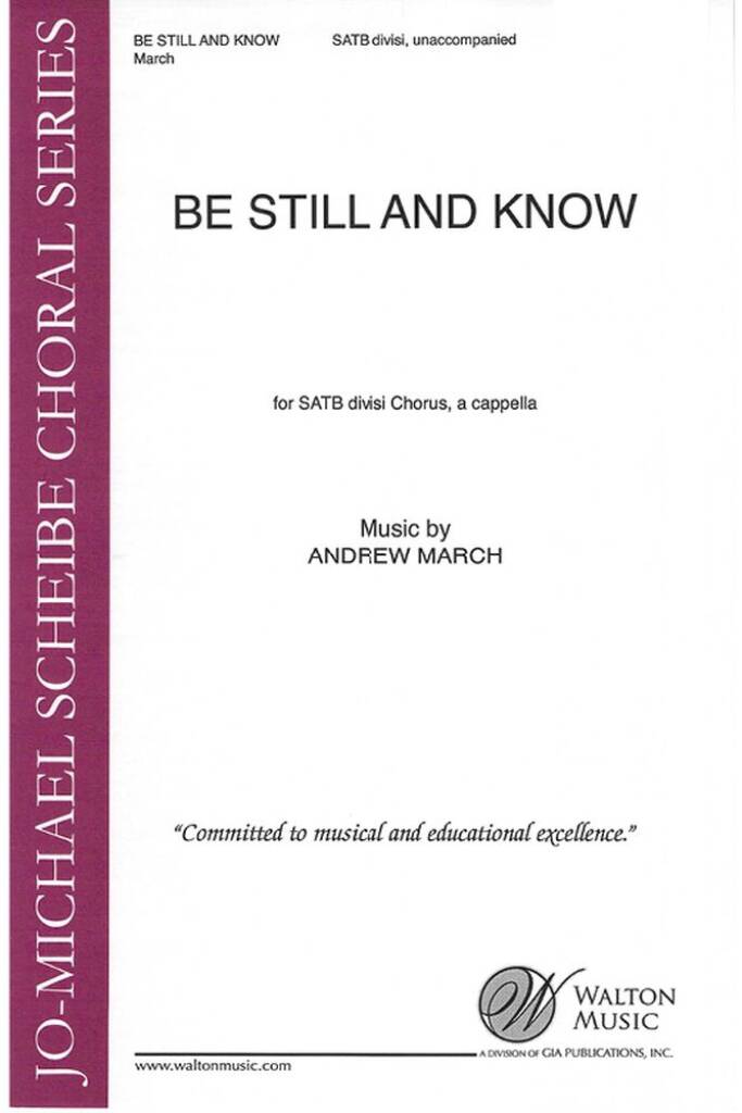 Be Still and Know
