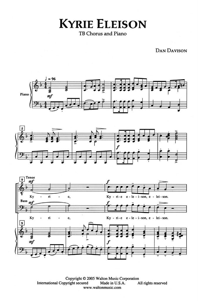 Kyrie Eleison