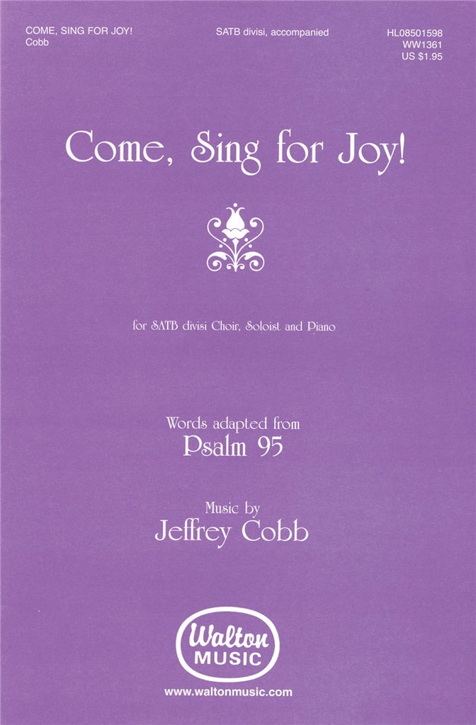 Come, Sing for Joy!