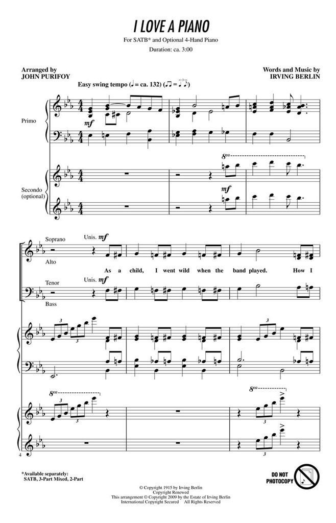 I Love a Piano