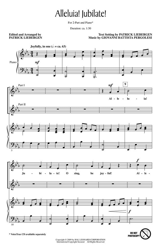 Alleluia! Alleluia!