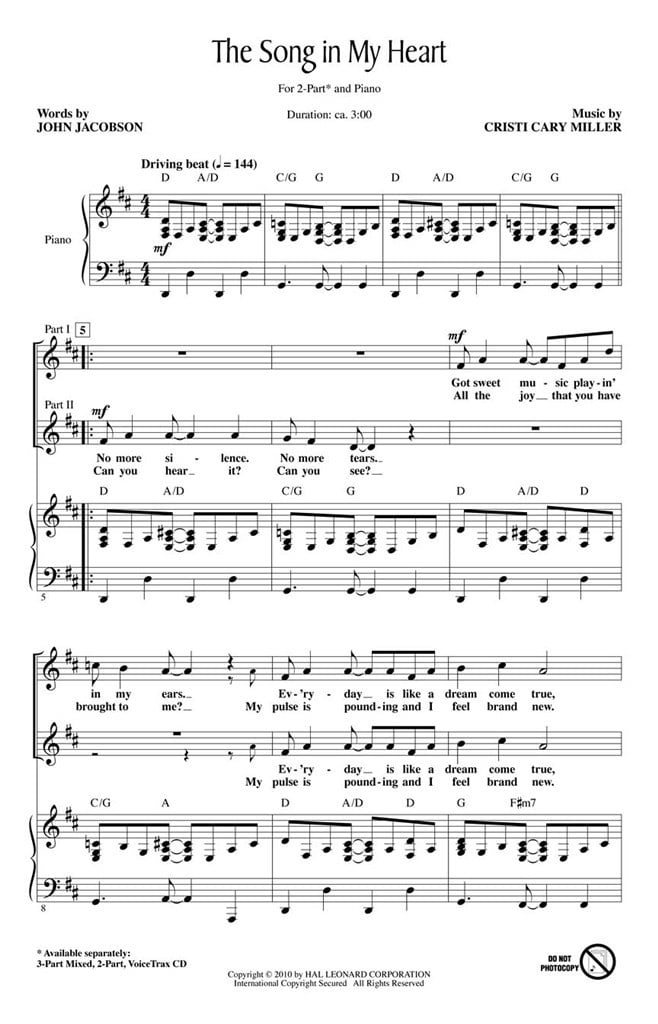 The Song in My Heart