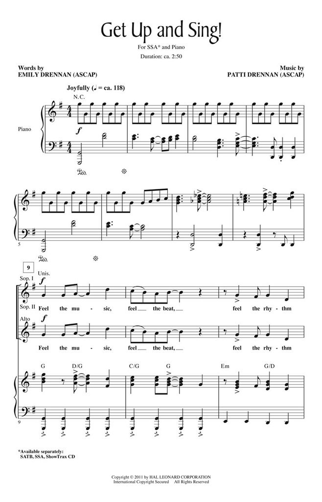 Get Up and Sing!