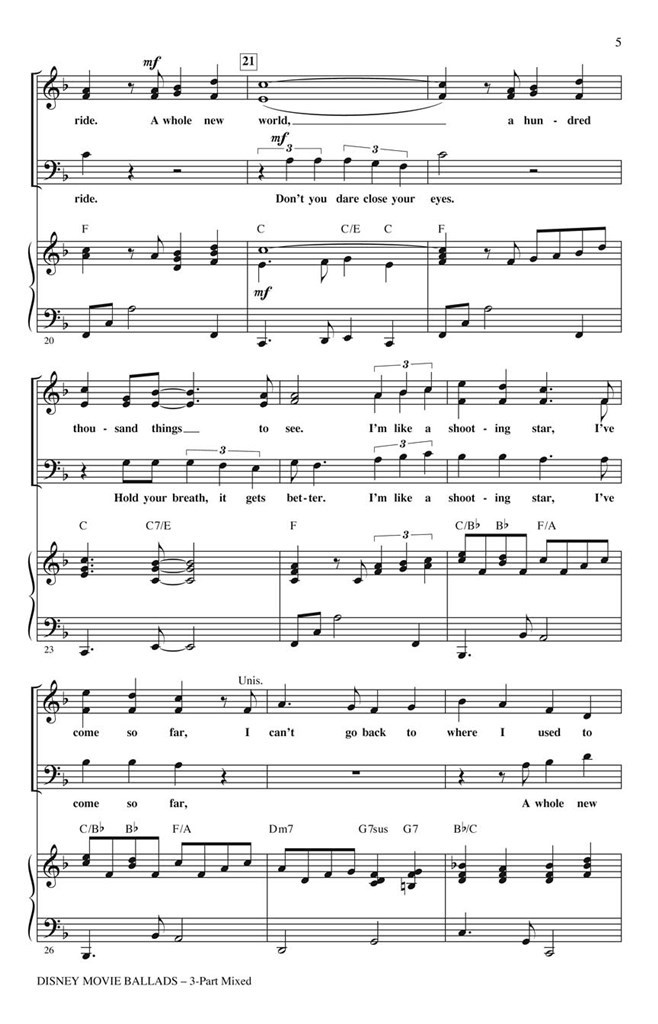 Disney Movie Ballads