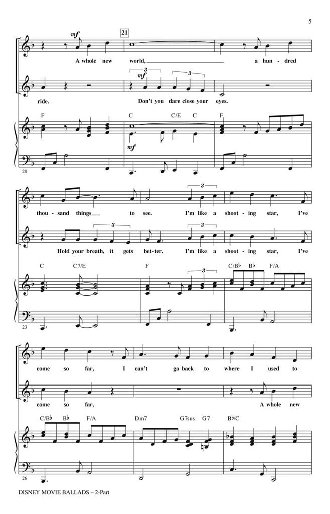 Disney Movie Ballads