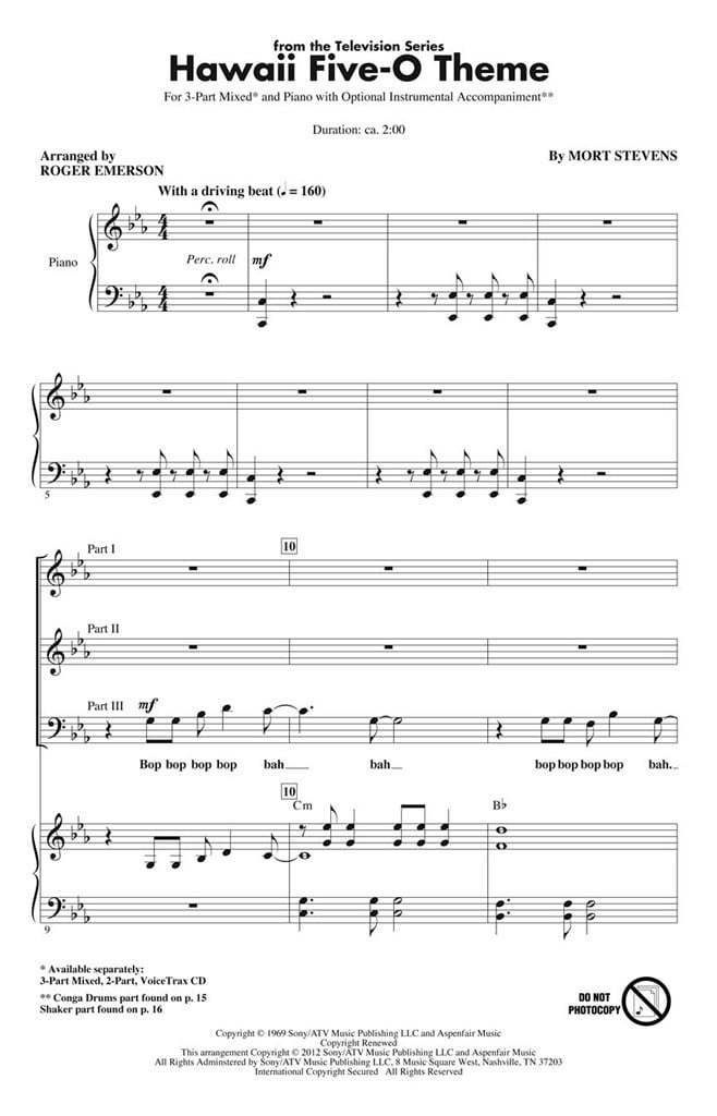 Hawaii Five-O Theme