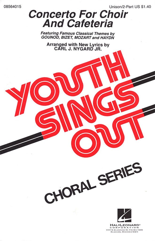 Concerto for Choir and Cafeteria Collection