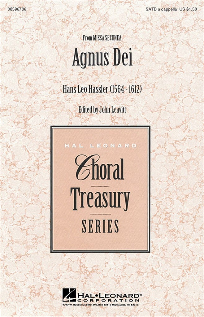 Agnus Dei from Missa Secunda