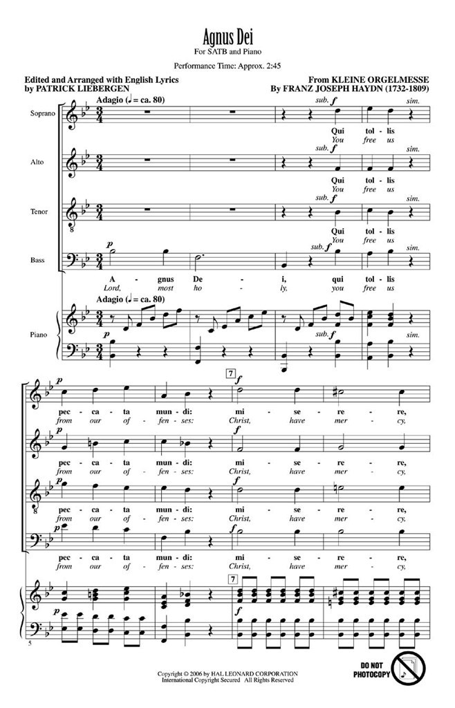 Agnus Dei: Music of Inner Harmony