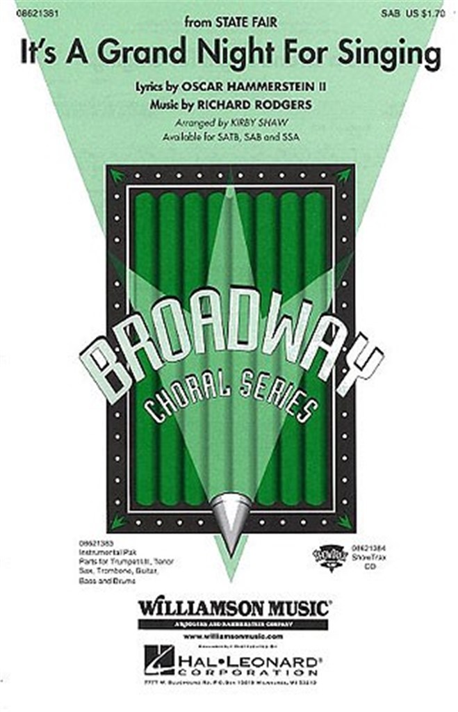 It's a Grand Night for Singing