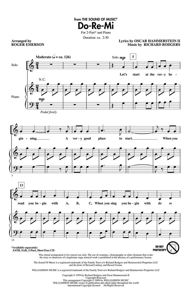 Do-re-mi (Sound of Music)