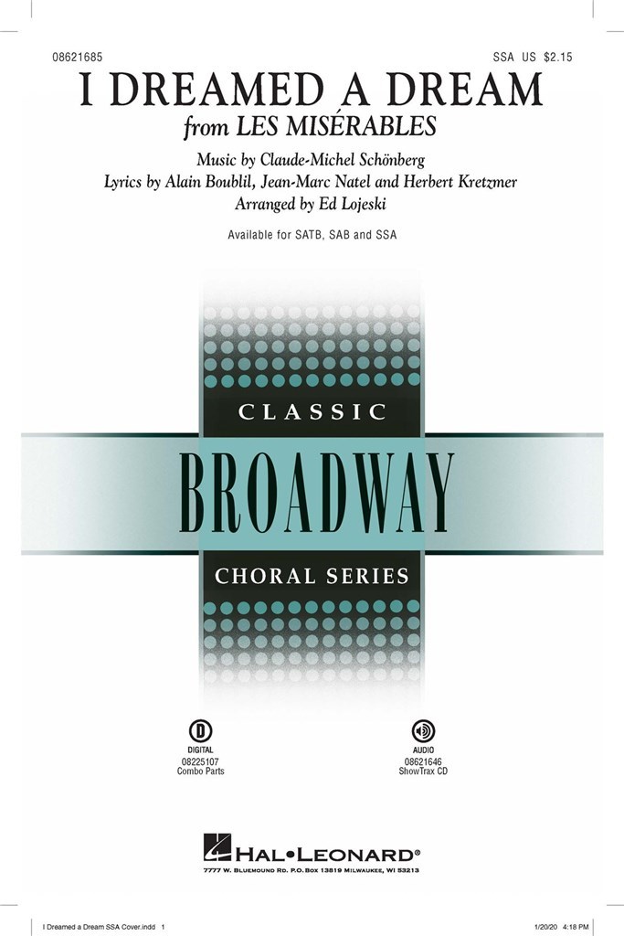 I Dreamed a Dream (from les Misérables)