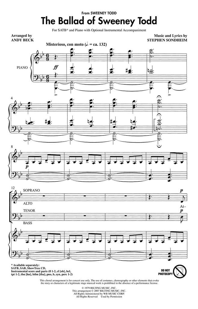 The Ballad of Sweeney Todd