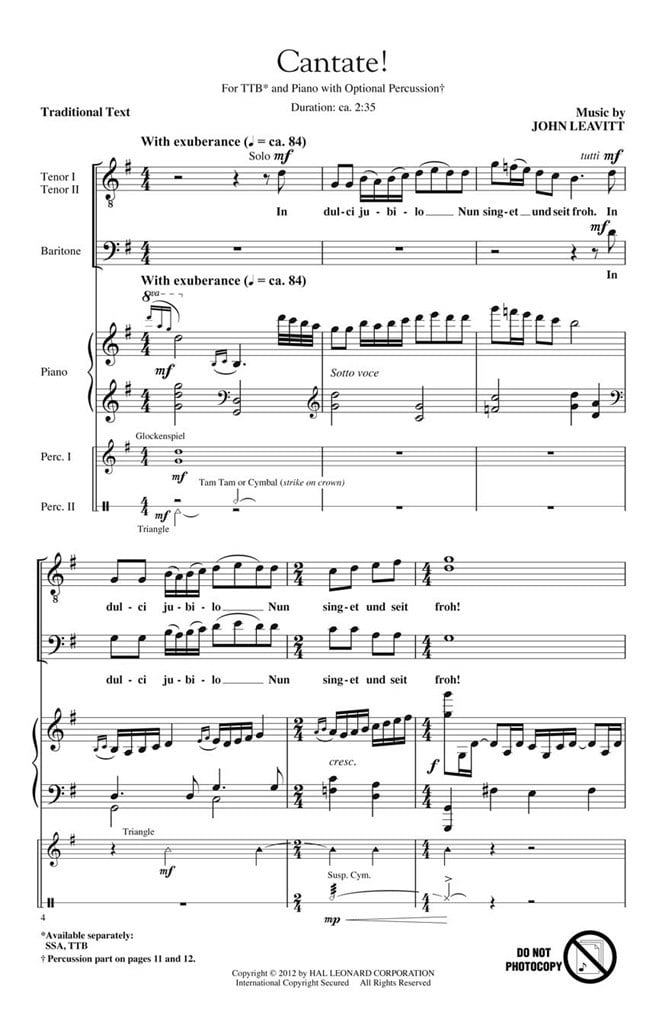 Cantate!