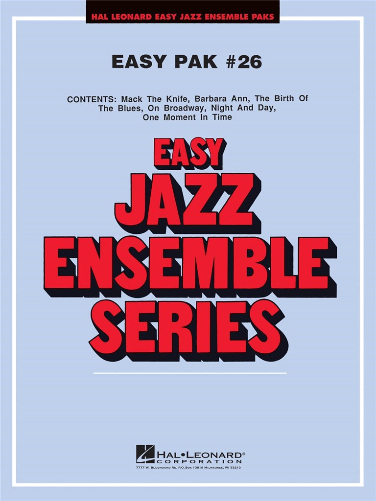 Easy Jazz Ensemble Pak 26