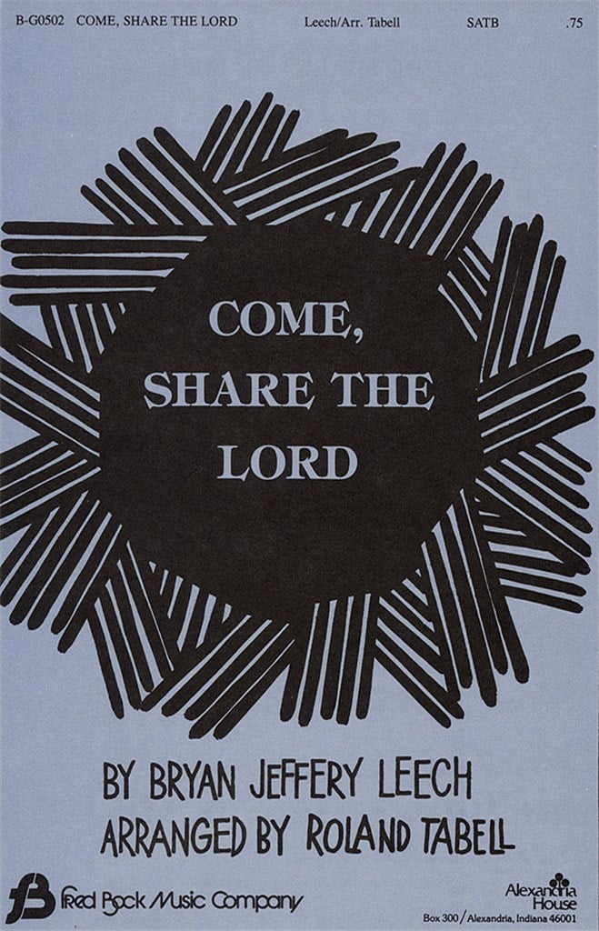 Come Share The Lord