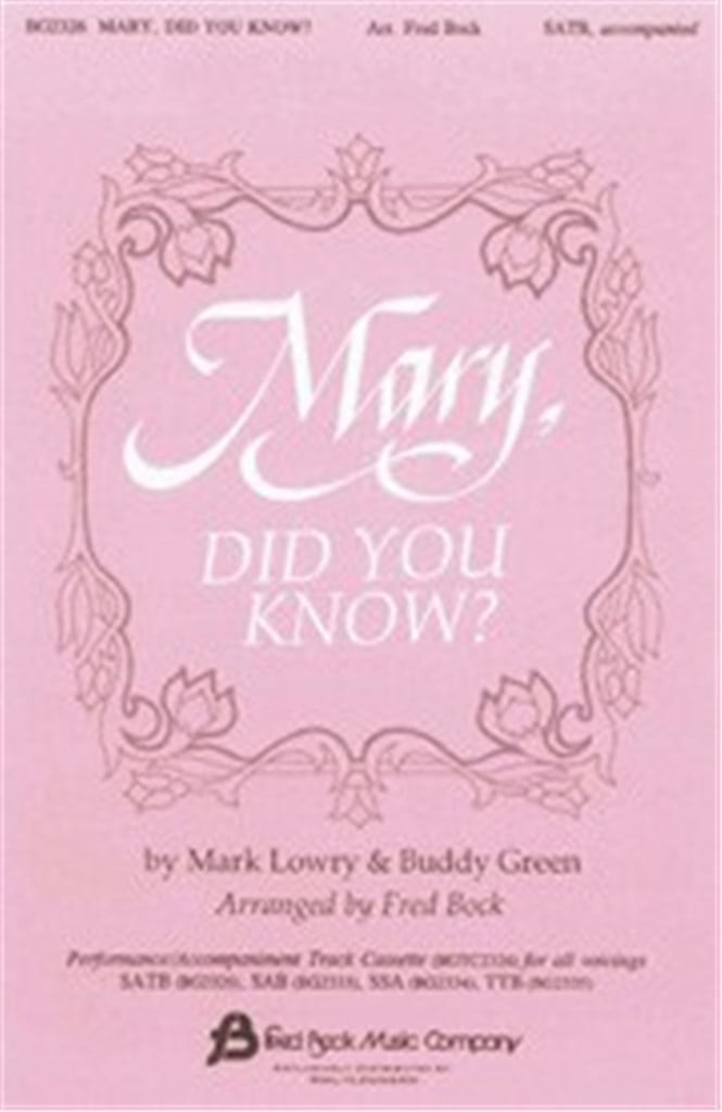 Mary, Did You Know?