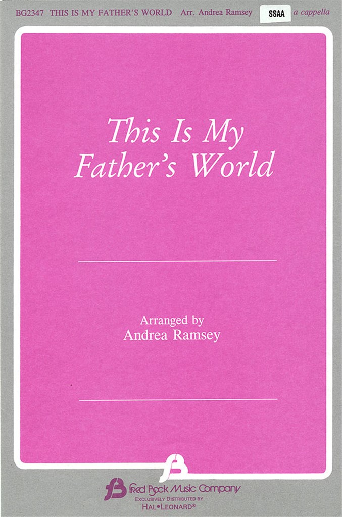 This Is My Father'S World