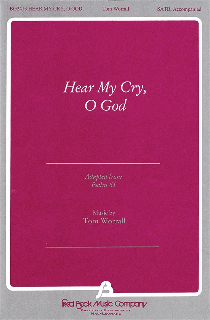 Hear My Cry, O God